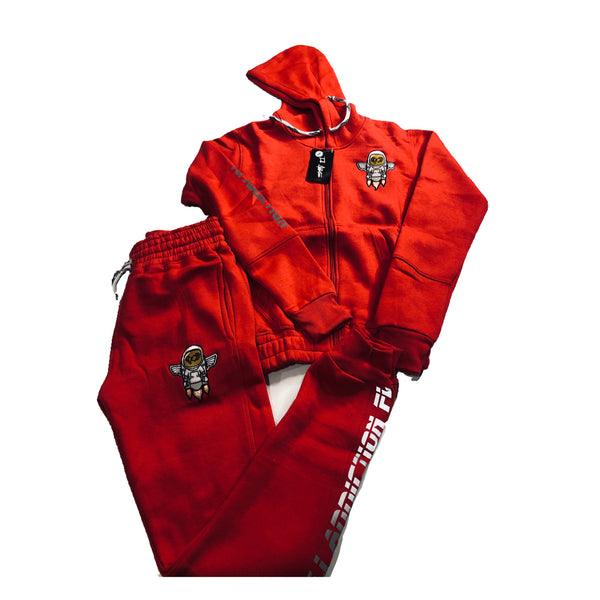 Red Rocket Woman Hoodie & Sweatpants