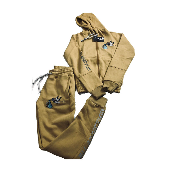 STORK  ZIP UP HOODIE